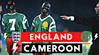 England vs Cameroon 32 All Goals amp Highlights  1990 World Cup [upl. by Anahcra]