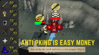 Creating The Best Med Lvl Pking Account In The Game  OSRS [upl. by Enyal734]