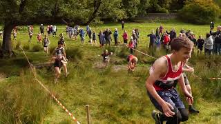 English School Fell Running Championships 2022  Years 8 amp 9 [upl. by Rachele502]