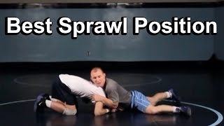 Best Sprawl Position To Stop Leg Attack  Cary Kolat Wrestling Moves [upl. by Angelita]