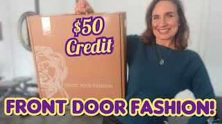 Superb Styling Service FRONT DOOR FASHION Unboxing Try On Review  Over 50  October Fall 2024 [upl. by Ihtak]