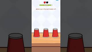 Cup ball puzzle game 😡😡 [upl. by Yhtorod]