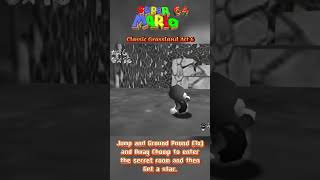 Super Mario 64  Classic Grassland Act 6 quotSecrets of the Chomp Gatequot and Post Game [upl. by Nylaras]