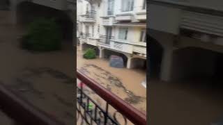 Severe flooding in Dongguan Guangdong province China August 19 2023 [upl. by Erasme325]