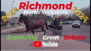 Richmond North Yorkshire  England  UK Tourist Attractions  Travel Vlog [upl. by Halbert]