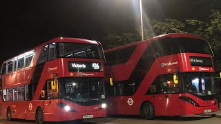 Full Route Visual  London Bus Route N26 Chingford StationVictoria Station [upl. by Hanoy]