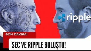 Ripple amp SEC Anlaşma için buluştu Ripple ceza ödeyecek mi Xrp satacak mı  xrpfiyattahmini [upl. by Adiuqram639]