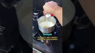 Como fazer brigadeiro  PARTE 2 brigadeiro chocolate receitadebrigadeiro [upl. by Aiciruam984]