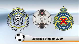 PU17 Sporting Lokeren  Waasland Beveren [upl. by Nyliahs577]