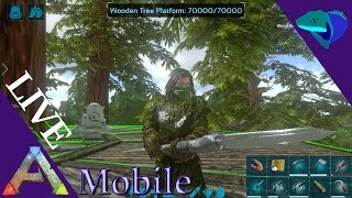 ARK MOBILE LIVE TAMING CAVE DINOS Ark Mobile S1E12 [upl. by Fuhrman]