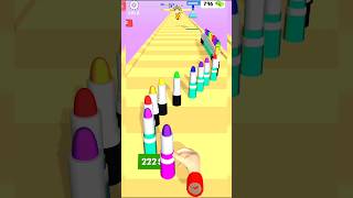 Genius Lipstick Stack Run 8 games funnygame shortsfeed gameplay shortsvideo [upl. by Cuttie163]