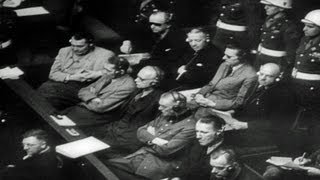 HD Stock Footage WWII  Nuremberg Trials Crimes Against Humanity Reel 7 [upl. by Strader726]