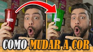 Como MUDAR o cor do objeto  Tutorial Photoshop [upl. by Corabella]