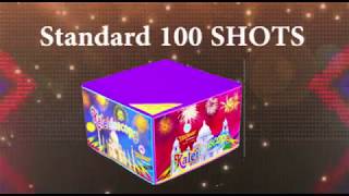 Standard Kaleidoscope 100 SHOTS  Sivakasi Crackers [upl. by Arraeit34]