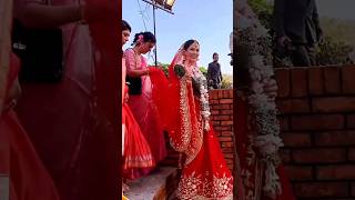 बिवाह गरिन शृङ्खलाले  Shrinkhala Khatiwada Marriage video 2023sambhav sirohiyanew video [upl. by Kaete]