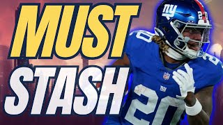 13 MUST STASH PLAYERS AT RUNNING BACK IN DYNASTY DEEP STASHES  2024 Dynasty Fantasy Football [upl. by Centonze]