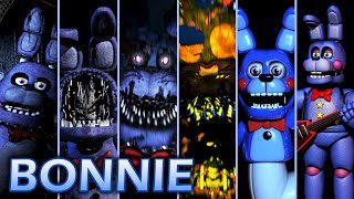 Evolution of Bonnie Behavior in FNAF 20142017 [upl. by Nikos]