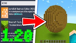 World Edit Addon For Minecraft Bedrock 120 [upl. by Atirec]