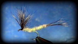 Fly Tying Extended Body Mayfly [upl. by Tersina3]