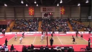 SEMIFINAL 1 CIS mens volleyball championship McMaster vs Western [upl. by Goldenberg470]