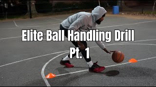 Elite BallHandling Drill Pt1 [upl. by Anidualc]