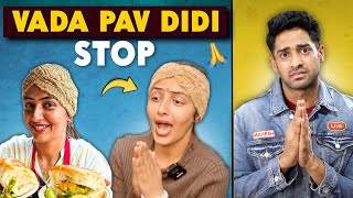 VIRAL VADA PAV DIDI OF DELHI STOP [upl. by Eadith441]