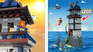 LEGO Lighthouse Ninjago MOC [upl. by Mllly]