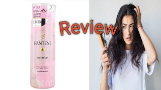 PANTENE micellar Shampoo Review শীতে চুলের পরিচর্যা🌸 [upl. by Alister]