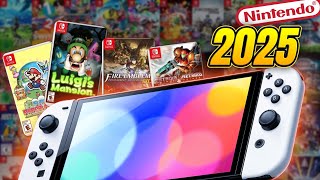 Das erwartet uns 2025 von Nintendo 😱 [upl. by Hervey]