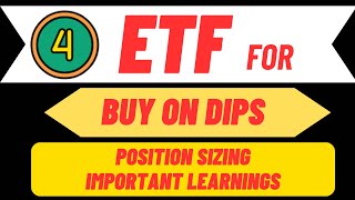 Top 4 ETFs for buy on dip in 2024  ETF में कब कितना Buy करना है जानना बहुत ज़रूरी है [upl. by Southard601]