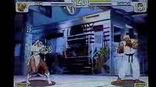 Evo 2004 Fighting Game SemiFinals Umehara vs Justin [upl. by Bolan]