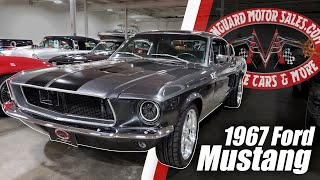 1967 Ford Mustang Fastback Restomod For Sale Vanguard Motor Sales 1089 [upl. by Dedra]