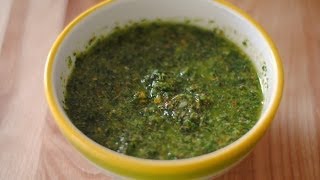 CHIMICHURRI RECIPE  How To Make Chimichurri Sauce  SyS [upl. by Woolcott763]