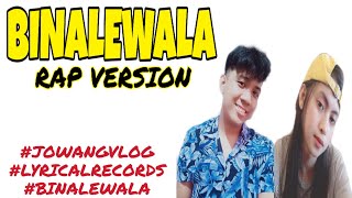 BINALEWALA RAP FULL VERSION  LIVE IN STUDIO [upl. by Arraet]