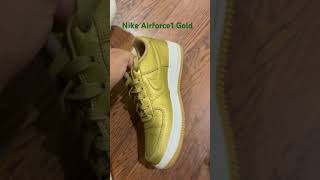 Nike Air Force 1 Low 07 LV8 Gold 718152700 [upl. by Quintina]