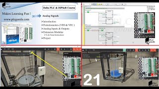 Delta PLC ISPSoft amp WPLSoft Analog inputoutput signals ports and wiring fundamentals [upl. by Atsylac]