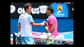 Berdych vs Nadal â—Ź AO 2015 QF HD 50fps Highlights [upl. by Azerila]