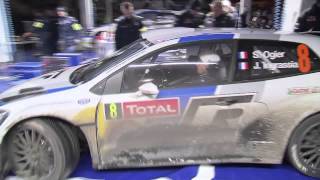 VW Polo R WRC 2013  Rally Monte Carlo [upl. by Maidy540]