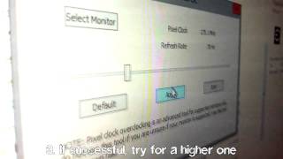 Monitor Overclocking [upl. by Tonia]