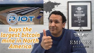 Riot Blockchain just changed the game North Americas largest bitcoin mine [upl. by Oidualc235]