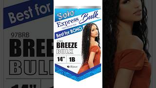 Learn BOHO BRAIDS in Minutes – Using Solo Express BREEZE Bulk amp 4X XPression [upl. by Halyak]