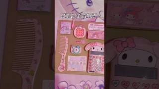 my melody fidget board asmr 🩷fidgetasmrdiycraftsanriohellokittyfypshortskawaiiaesthetic [upl. by Anelis]