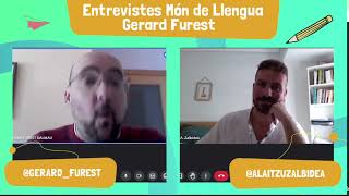 Reptes de leducació intel·ligència artificial i futur de la llengua Entrevista a Gerard Furest [upl. by Eitsirhc]