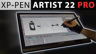 XPPen ARTIST 22 PRO  REVIEW by a Professional Animator XPPen AnimatorMEofficial [upl. by Molton835]