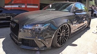 Audi RS6 Avant C7 with Full Carbon Bodykit  SOUND [upl. by Parrish]