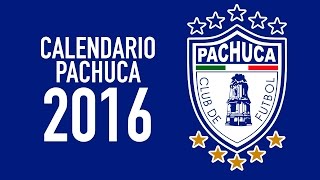 CALENDARIO PACHUCA 2016 [upl. by Yk863]