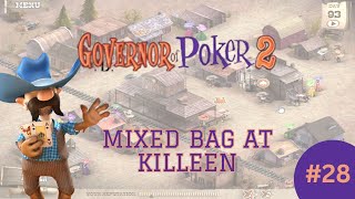 Mixed bag of day at Killeen  Governor of Poker 2  Complete Walkthrough 28 [upl. by Aikyn111]