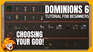 How To Choose Your Pretender God  DOMINIONS 6 TUTORIAL for BEGINNERS [upl. by Shaughn]