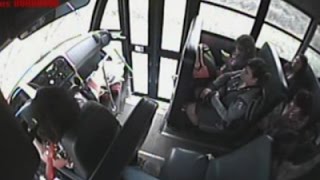 Raw View Inside School Bus Crash in Rural Texas [upl. by Gilligan]