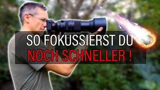 Schneller fokussieren 📸💨 Kamera und Objektiv Einstellungen [upl. by Frohne]